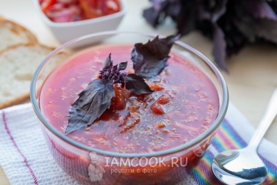 Рецепт борщ с пекинской капустой