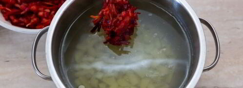 борщ с пекинской капустой. Шаг 6