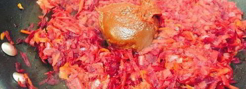 борщ с репой и нутом. Шаг 9