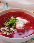 Борщ с вишней