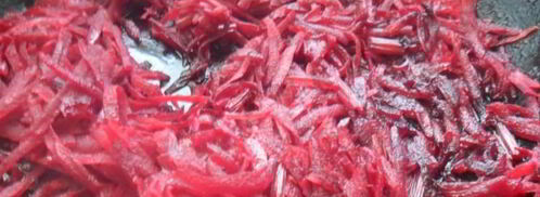 борщ со свекольной ботвой в мультиварке. Шаг 7