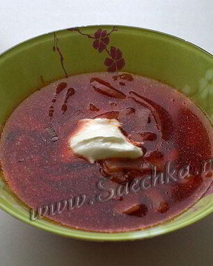 Борщ в мультиварке Steba