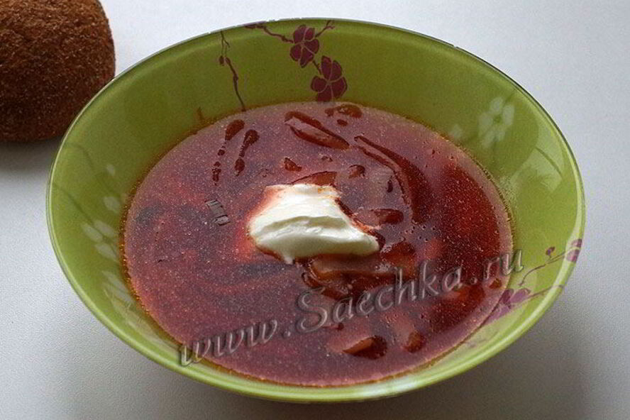 Рецепт борщ в мультиварке steba