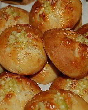 Домашние чесночные пампушки к борщу