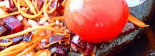 красный борщ с фасолью. Шаг 9