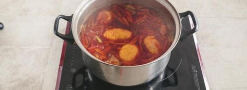 литовский борщ с колдунай. Шаг 9