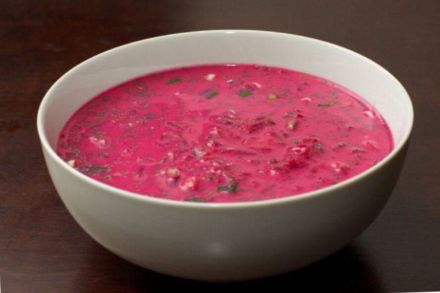 Рецепт литовский холодный борщ