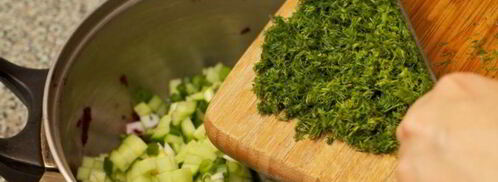 литовский холодный борщ. Шаг 5