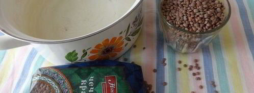 постный борщ с чечевицей и черносливом. Шаг 10