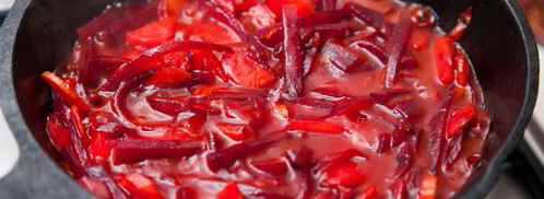 постный борщ с черносливом. Шаг 5