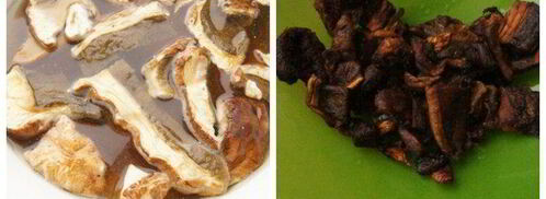 постный борщ с нутом и грибами. Шаг 2