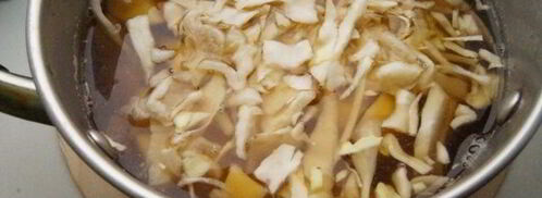 постный борщ с нутом и грибами. Шаг 4