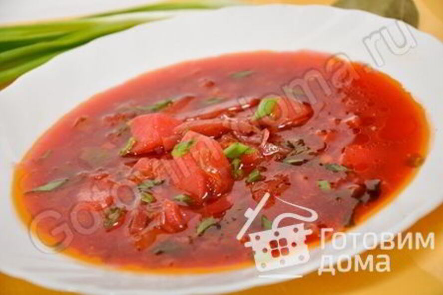 Рецепт постный борщ