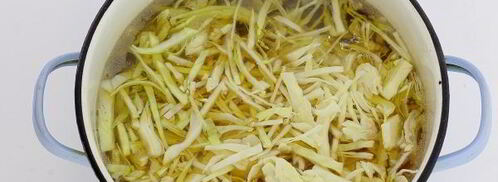 постный красный борщ. Шаг 6