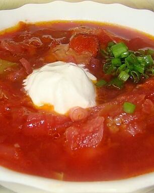 Простой и вкусный мясной борщ из говядины