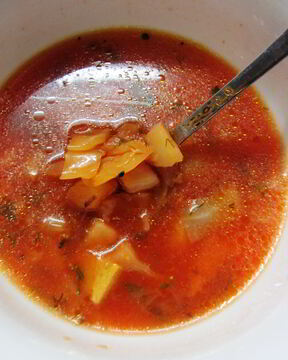 Традиционный донской борщ