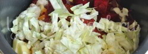 зеленый борщ в мультиварке. Шаг 4