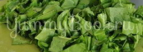 зеленый борщ в мультиварке. Шаг 6