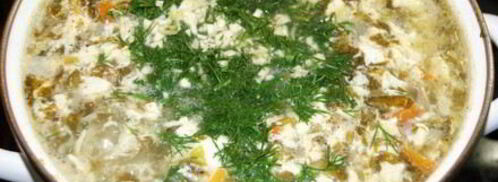 зеленый борщ. Шаг 14