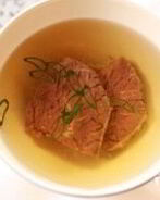 Бульон из говядины на кости