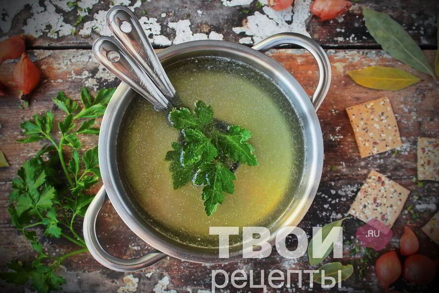 Рецепт бульон мясной