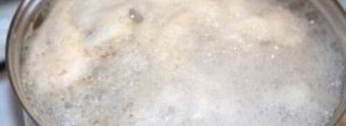 прозрачный куриный бульон. Шаг 4