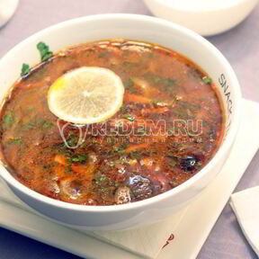 Суп из говядины