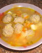 Гороховый суп с фрикадельками