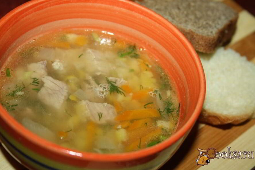 Рецепт гороховый суп с говядиной