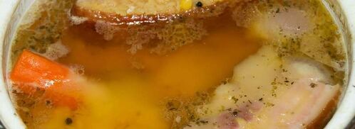 гороховый суп с копченой грудинкой. Шаг 3