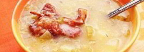 гороховый суп с копчеными ребрами. Шаг 11