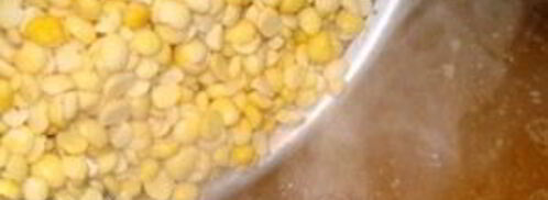 гороховый суп с копчеными ребрами. Шаг 4