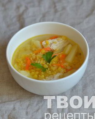 Гороховый суп с курицей