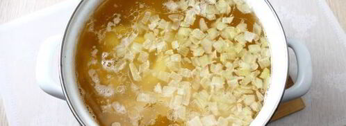 гороховый суп с сосисками. Шаг 9