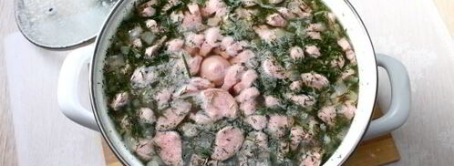 гороховый суп с сосисками. Шаг 11