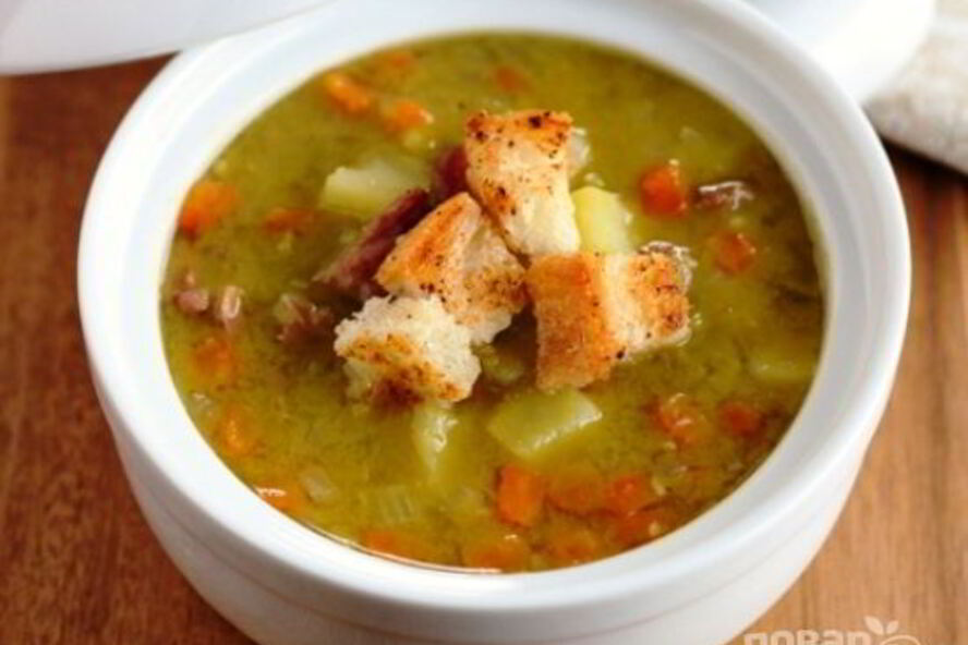 Рецепт гороховый суп со свининой