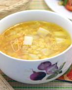 Постный гороховый суп
