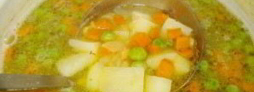 суп гороховый постный. Шаг 5