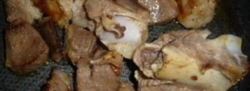 суп из баранины и гороха. Шаг 3