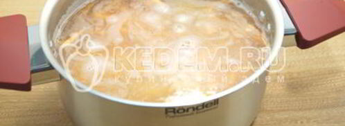 гречневый суп с мясными клецками. Шаг 5