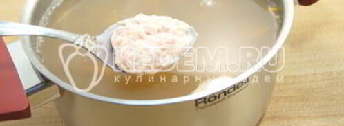 гречневый суп с мясными клецками. Шаг 8