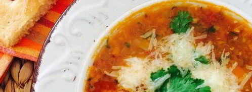 итальянский чечевичный суп. Шаг 5