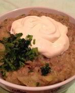 Картофельный крем-суп с шампиньонами