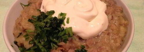 картофельный крем-суп с шампиньонами. Шаг 6