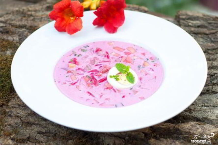 Рецепт холодник из свеклы