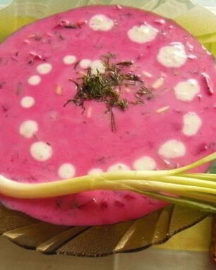 Холодник на кефире