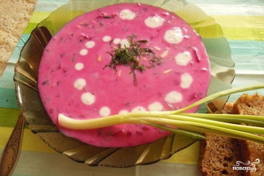 Рецепт холодник на кефире