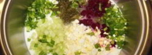 холодник на кефире. Шаг 6