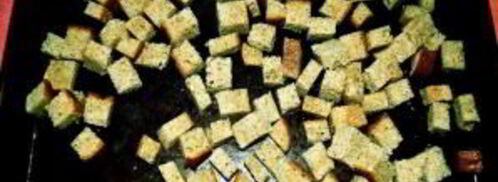 хрустящий суп из тыквы с сухариками. Шаг 8