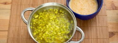 китайский яичный суп даньхуатан. Шаг 13